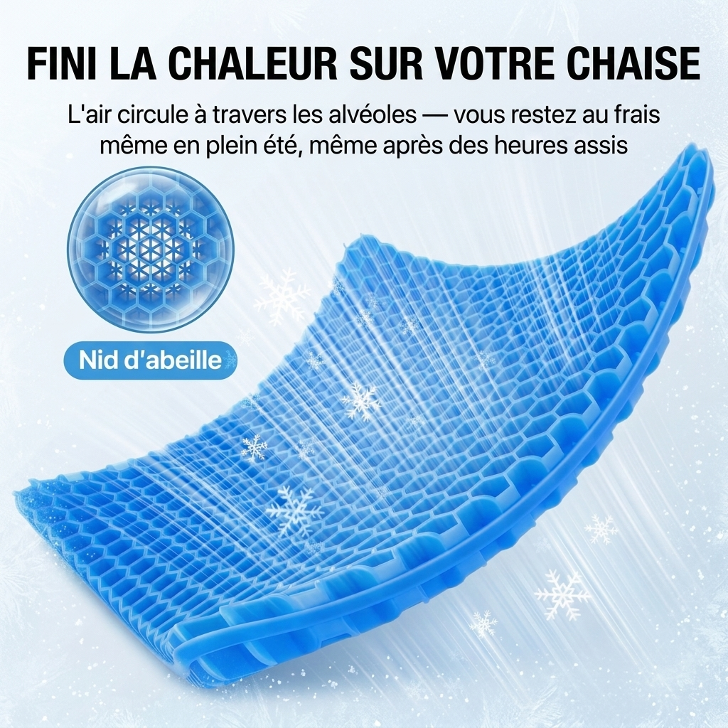 Apazia™ - Le coussin qui apaise la douleur assise