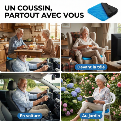 Apazia™ - Le coussin qui apaise la douleur assise