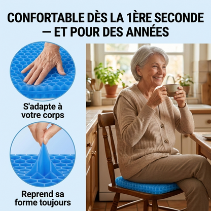 Apazia™ - Le coussin qui apaise la douleur assise